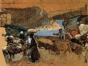 Joaquin Sorolla, Biscay provinces draft